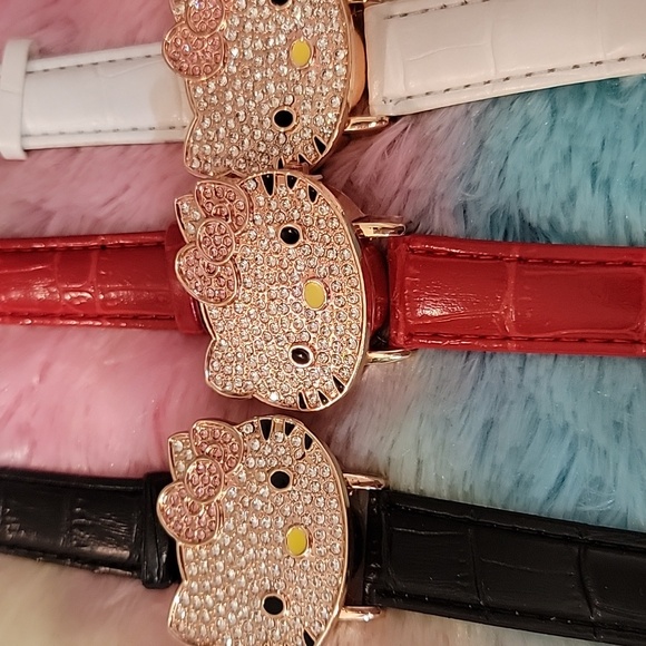 Hello Kitty Rhinestone Watch - Picture 4 of 10